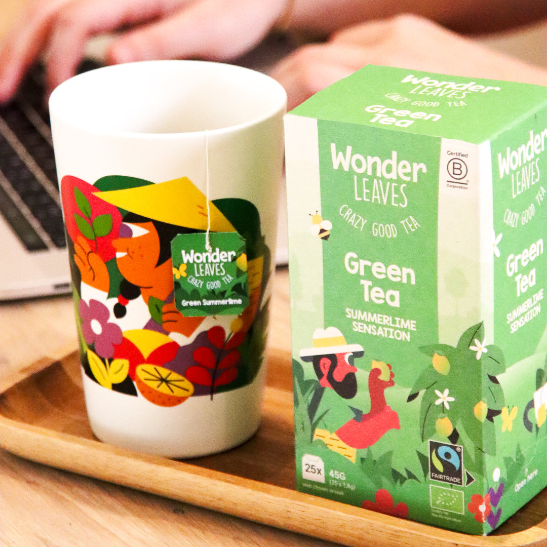 Theezakjes - Green Summerlime - 25 zakjes