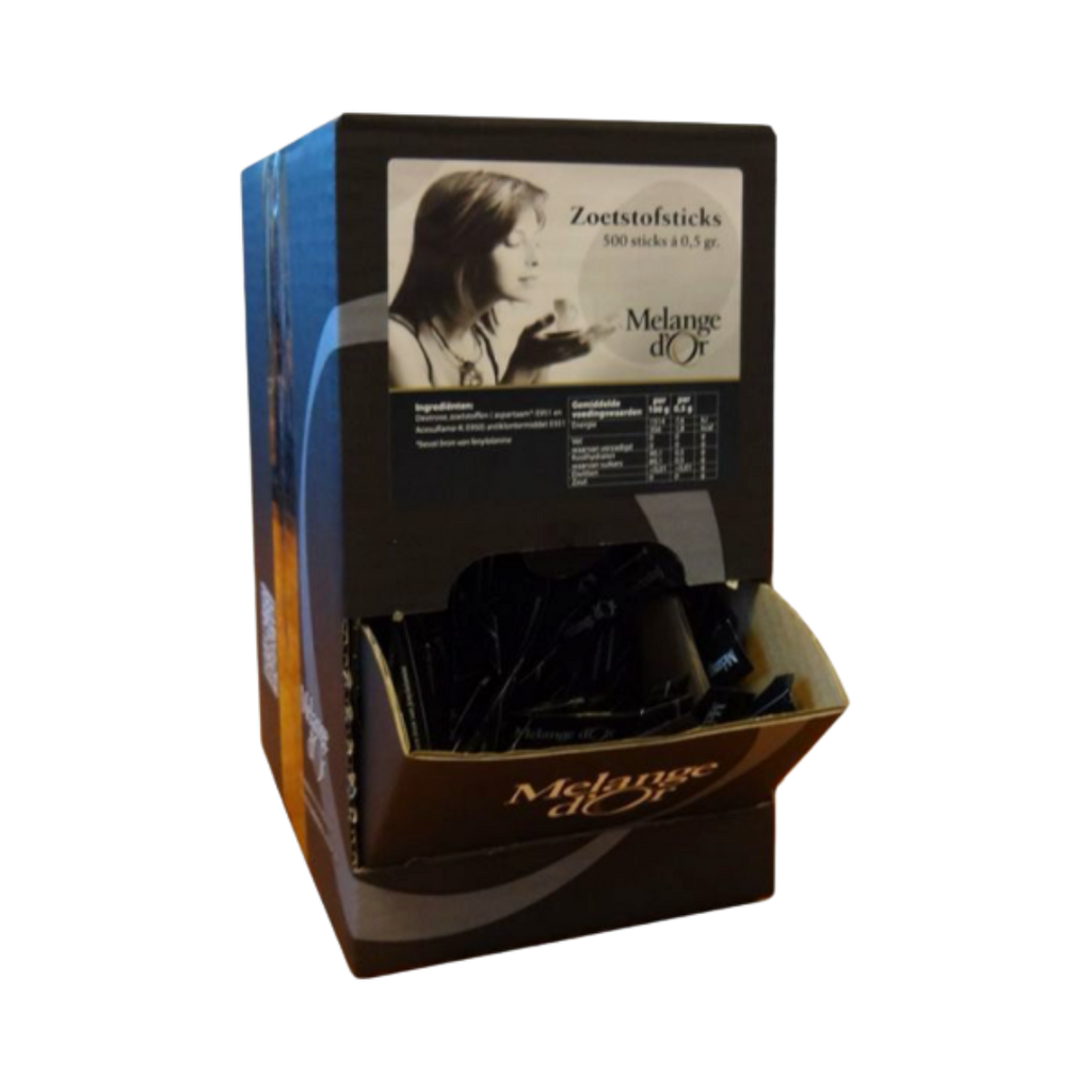 Melange d'Or - Zoetstof dispenser - 500 stuks