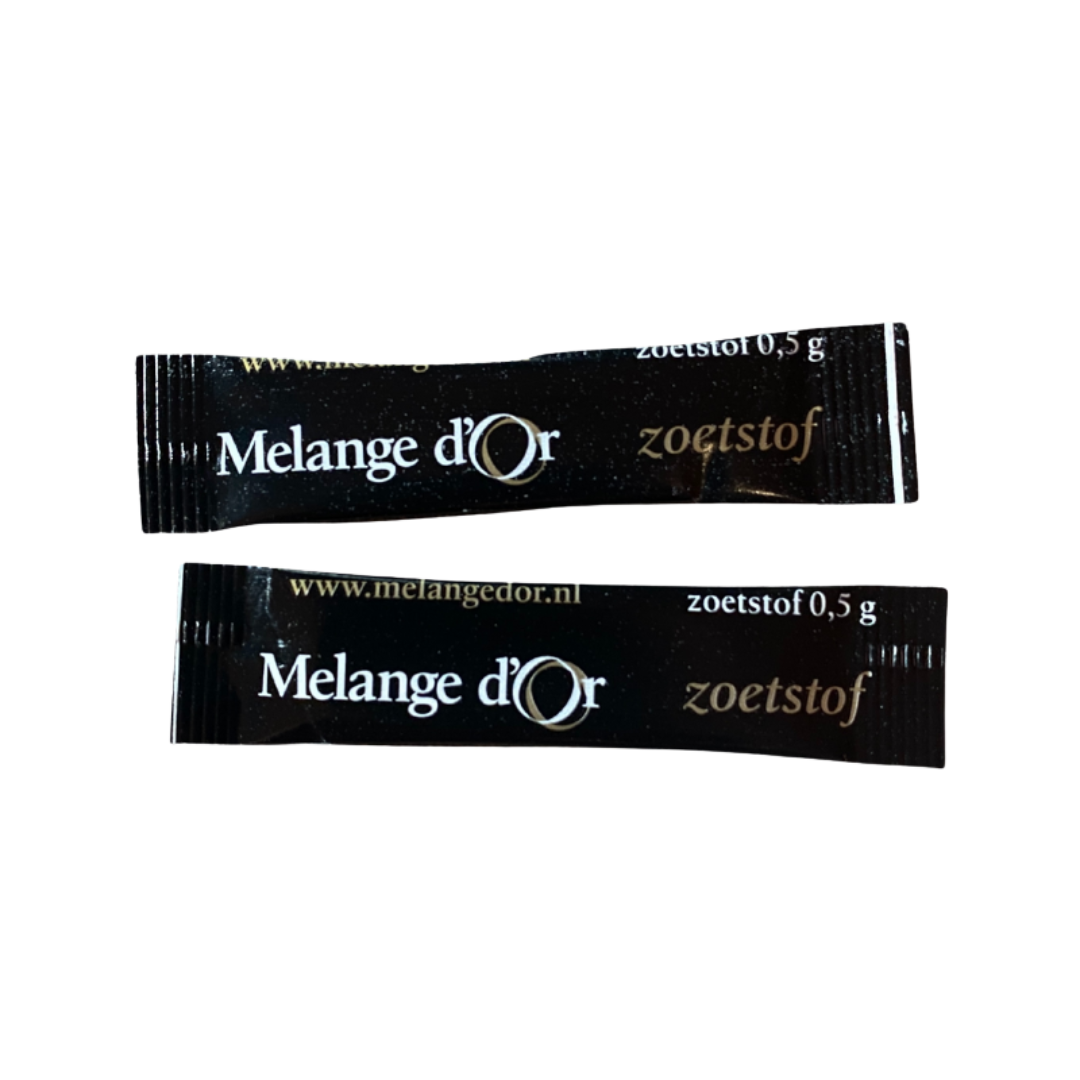 Melange d'Or - Zoetstof dispenser - 500 stuks