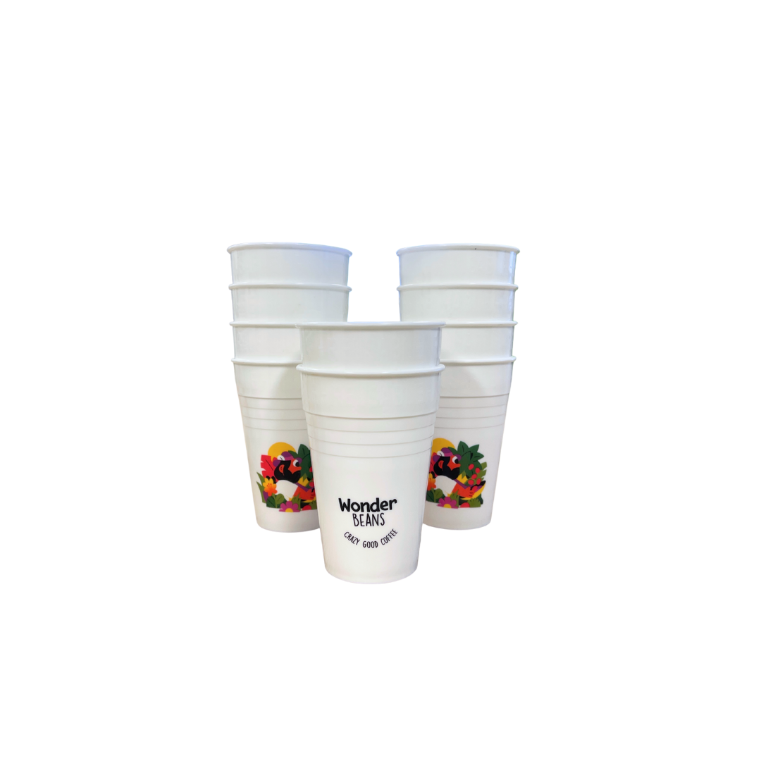Wonder Beans - PP Bekers - 180 ml