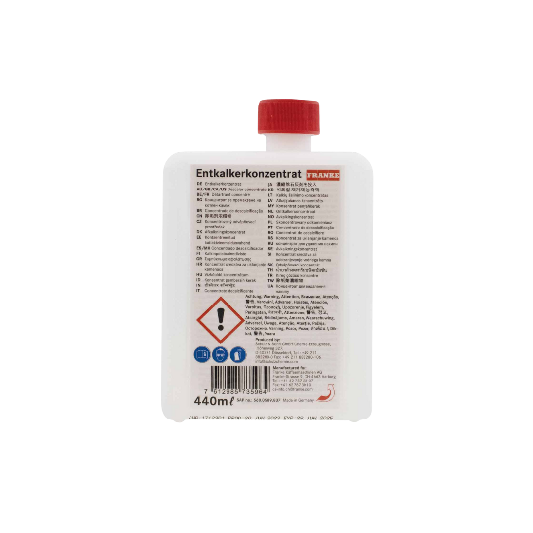 Franke - Ontkalkingscartridge - 440 ml