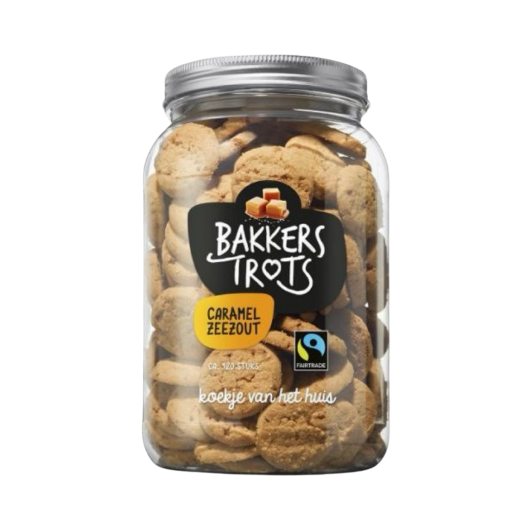 Bakkers Trots - Caramel Zeezout Koekjes - 880 gram