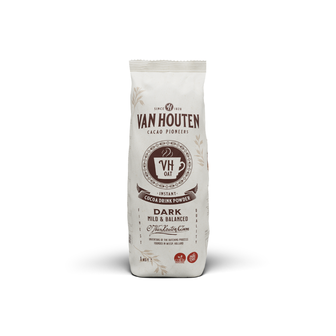 v.Houten cacao VEGAN OAT Dark 1kg.