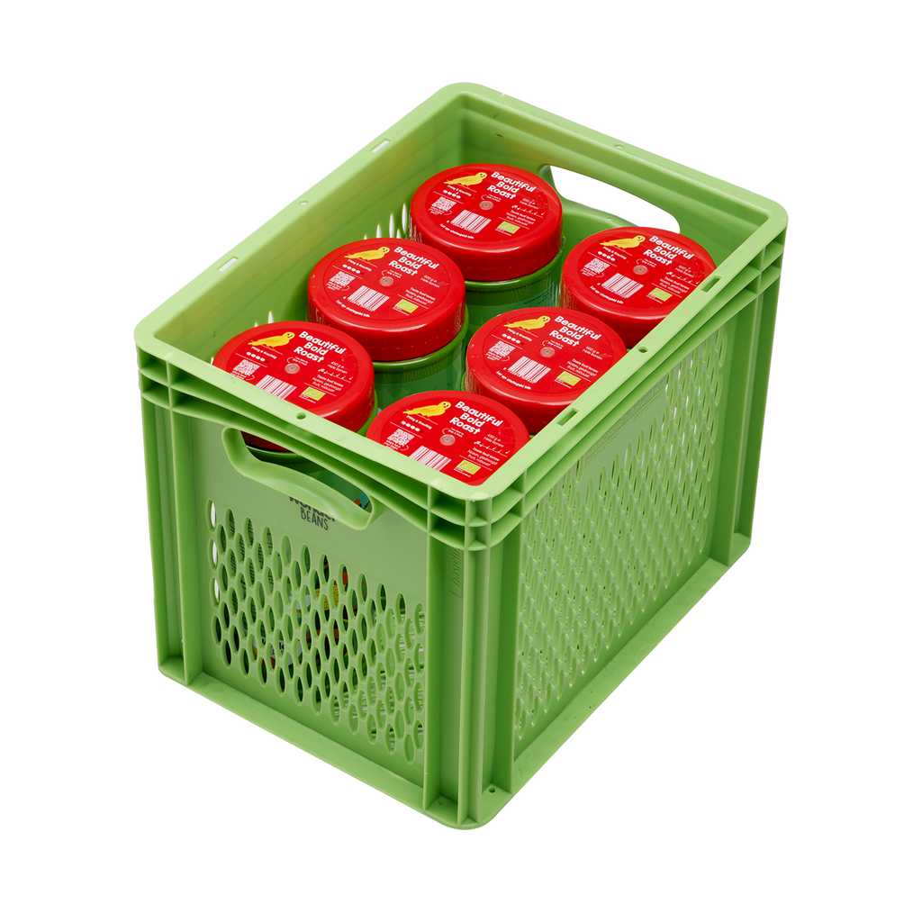 Krat Koffiebonen - Beautiful Bold - 900 gram