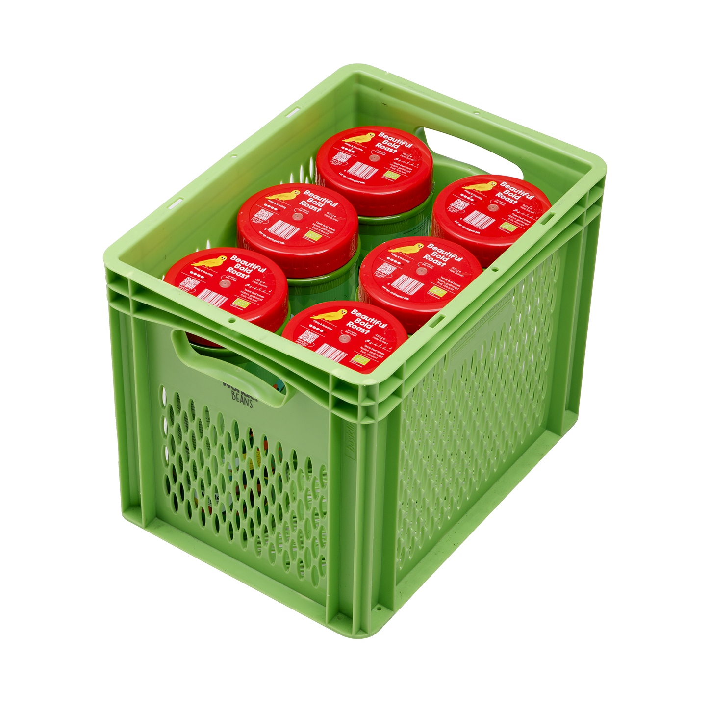 Krat Koffiebonen - Beautiful Bold - 900 gram