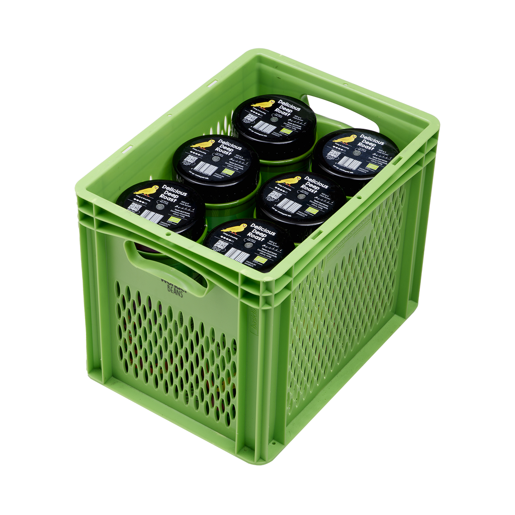 Krat Koffiebonen - Delicious Deep - 900 gram