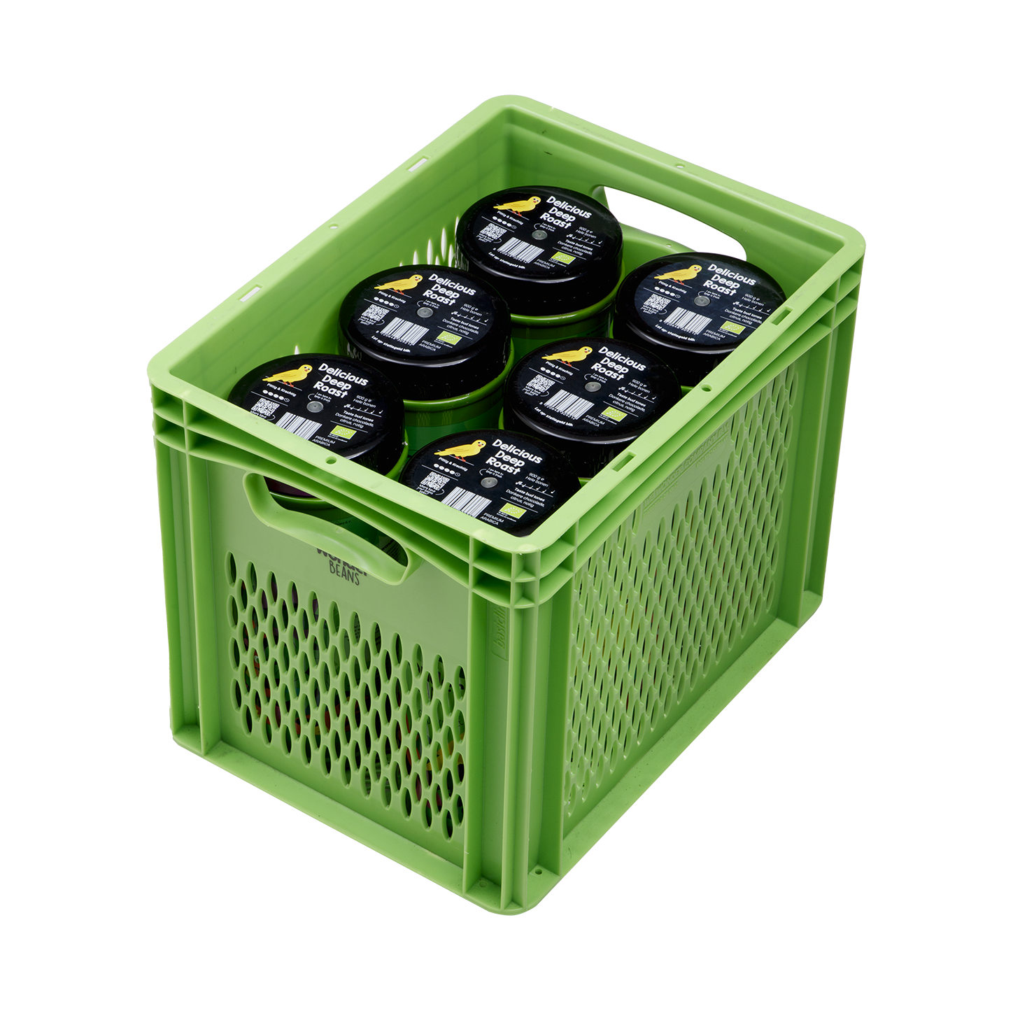 Krat Koffiebonen - Delicious Deep - 900 gram