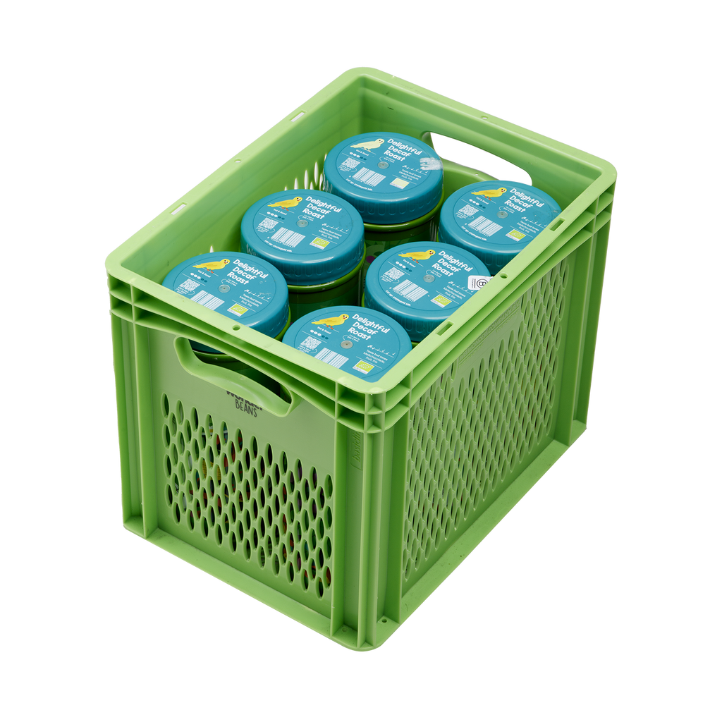 Krat Koffiebonen - Delightful Decaf - 900 gram