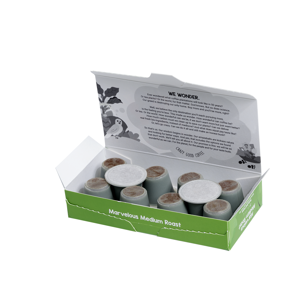 Koffiecups - Marvelous Medium - 10 cups