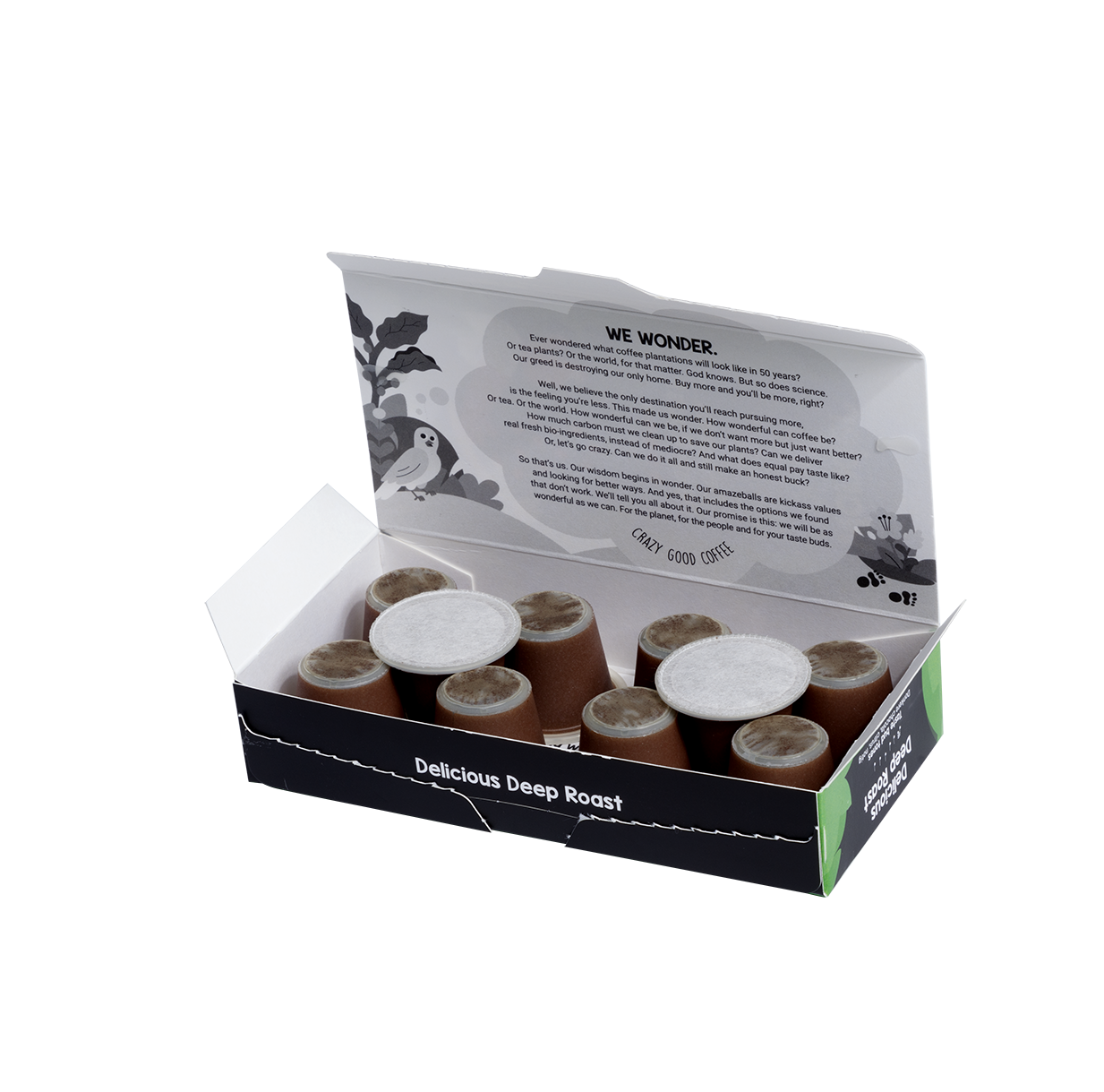 Koffiecups - Delicious Deep - 10 cups