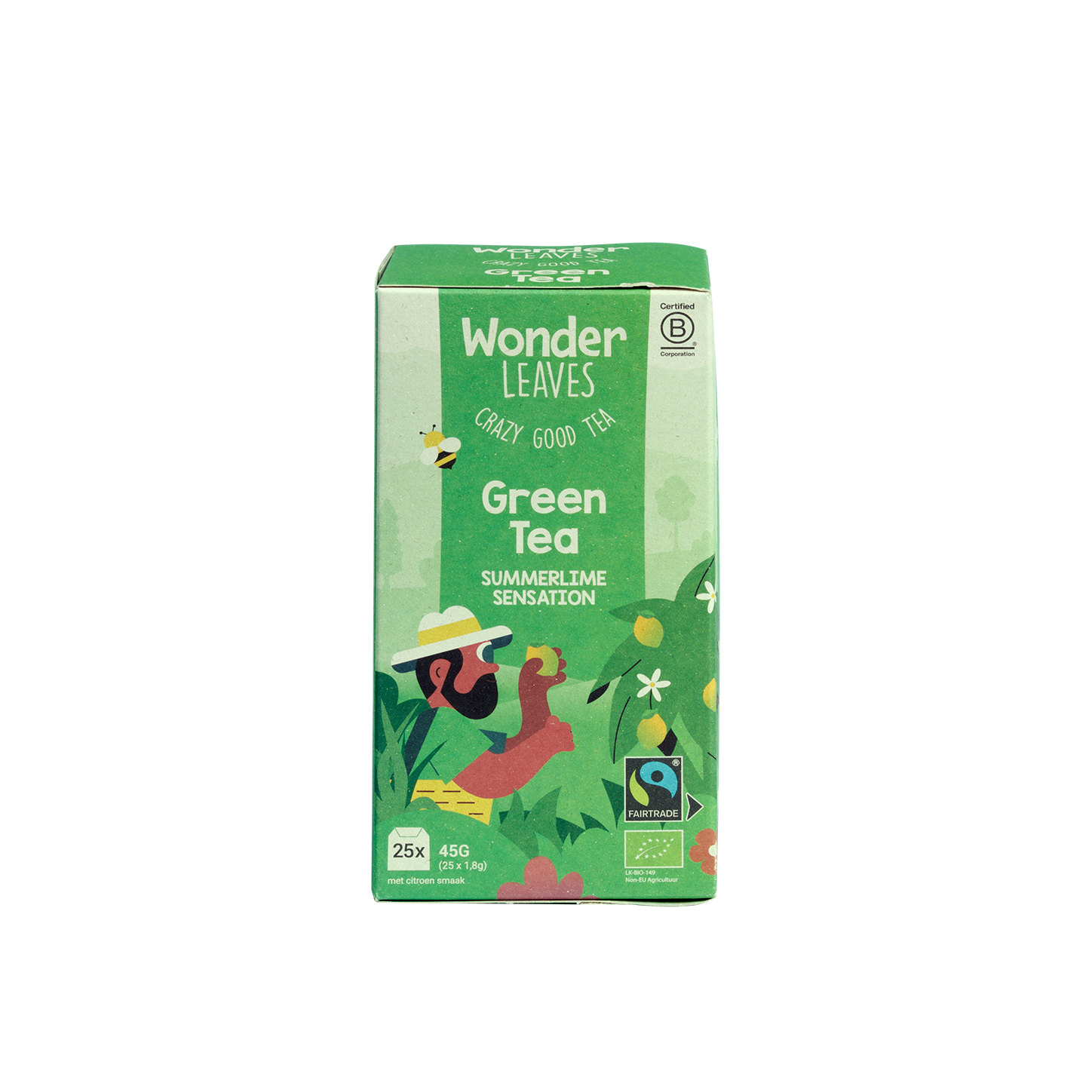 Theezakjes - Green Summerlime - 25 zakjes