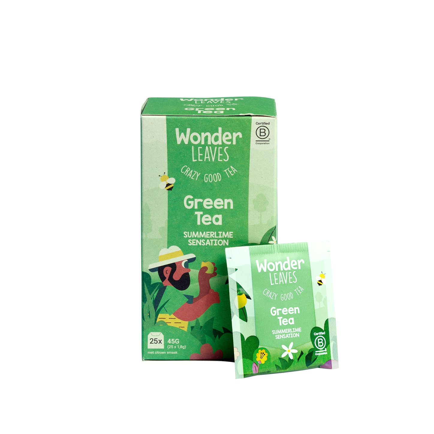 Theezakjes - Green Summerlime - 25 zakjes