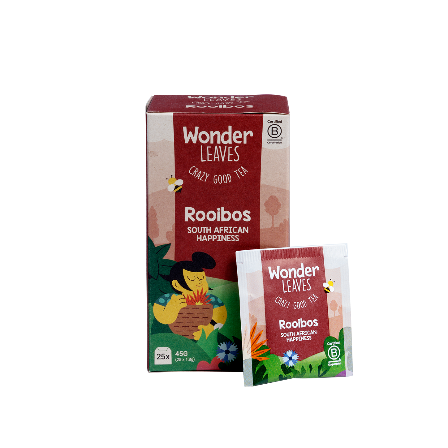 Theezakjes - Rooibos - 25 zakjes