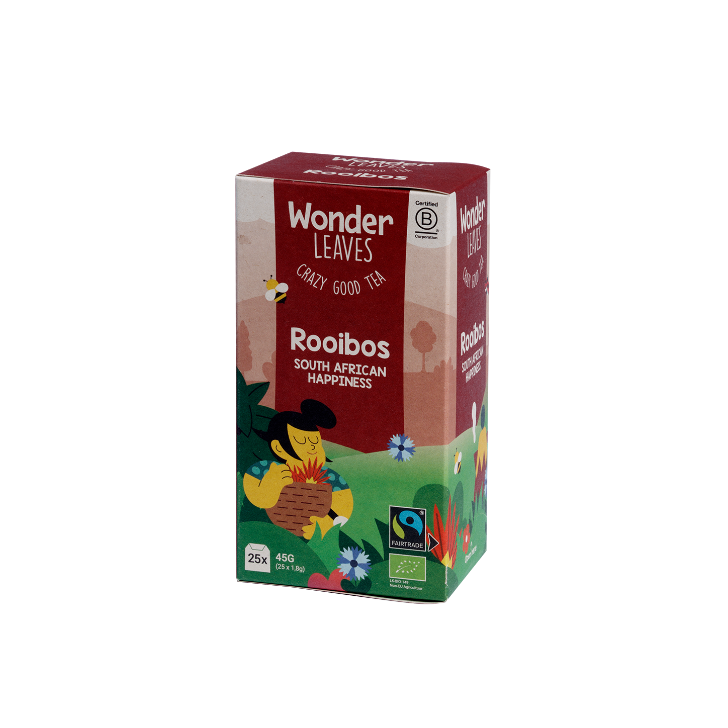 Theezakjes - Rooibos - 25 zakjes