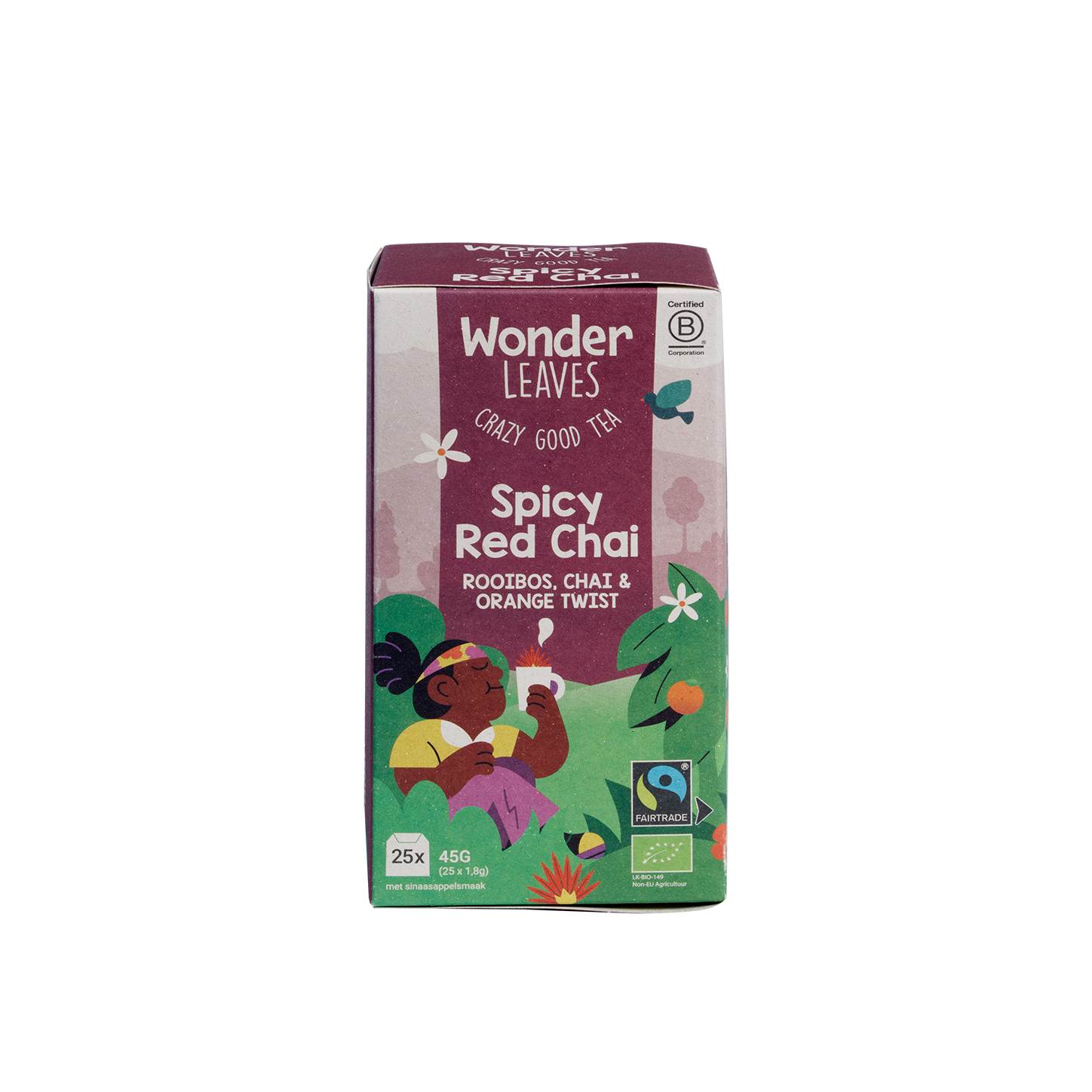 Theezakjes - Spicy Red Chai - 25 zakjes