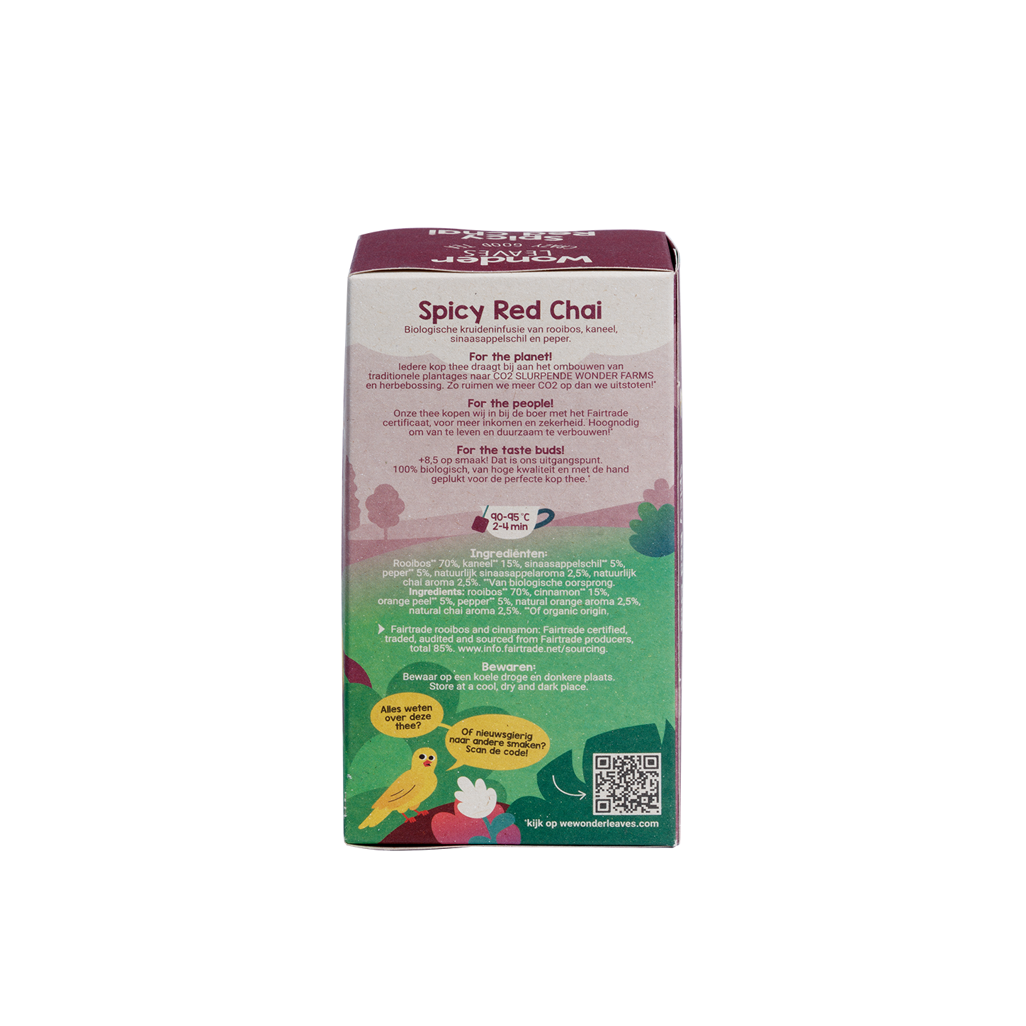 Theezakjes - Spicy Red Chai - 25 zakjes