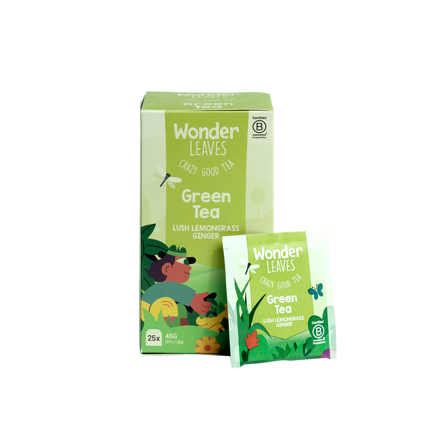 Theezakjes - Green Lemongrass - 25 zakjes